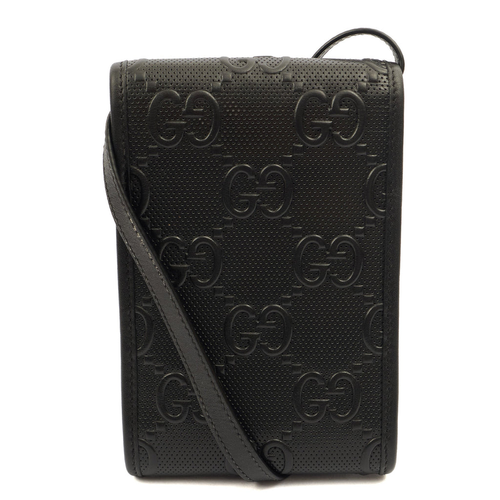 Gucci Cross Body Crossbody  in Black, Leather — Alternate View 9