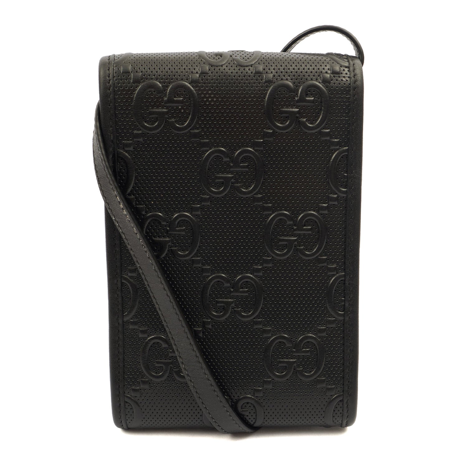 Gucci Cross Body Crossbody  in Black, Leather — Alternate View 9