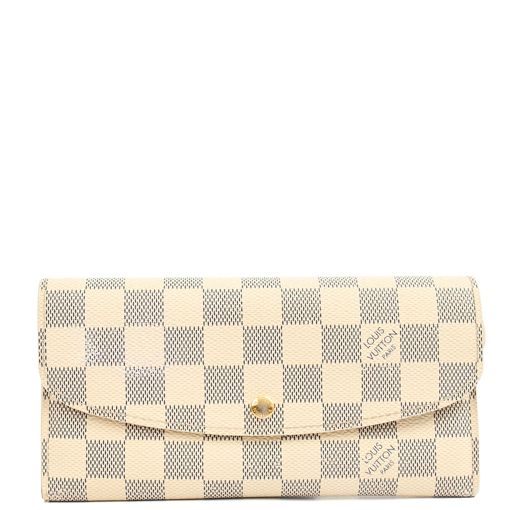 Louis Vuitton Purse Emilie Wallet in Damier Azur, Canvas — Alternate View 7