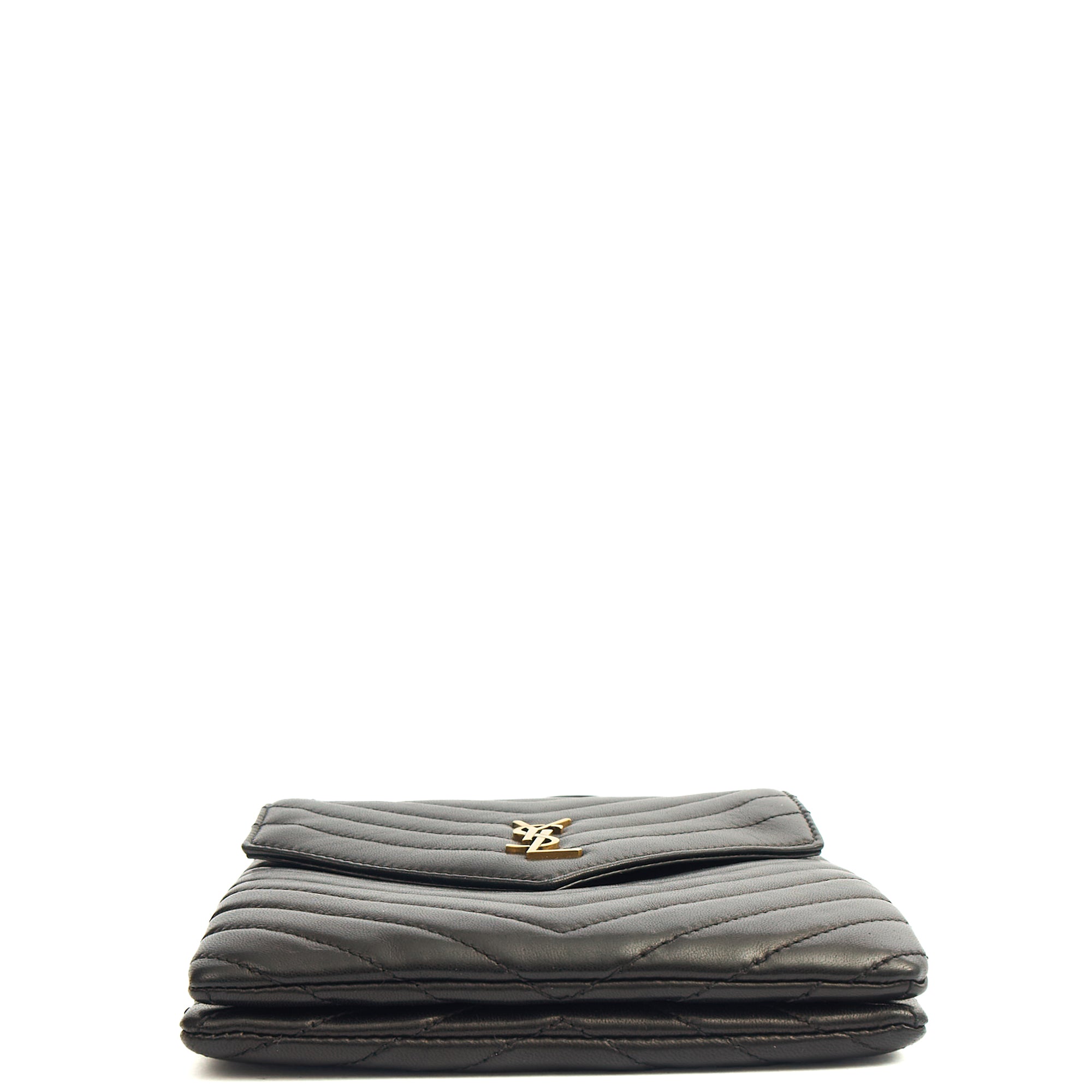 Saint Laurent Cross Body Crossbody in Black, Calfskin Leather — Alternate View 16