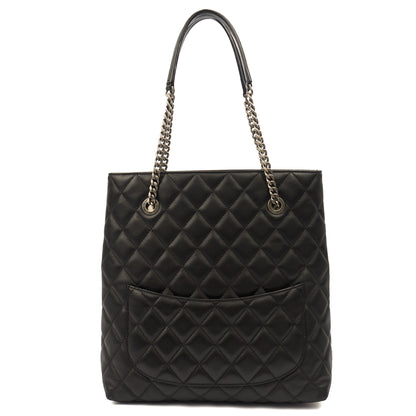 Chanel Tote Tote in Black, Lambskin Leather — Alternate View 12