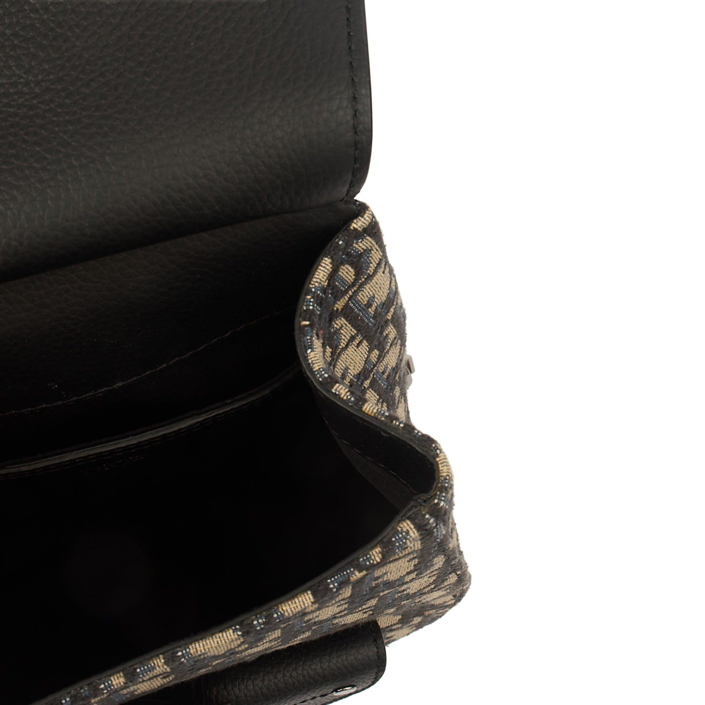 Christian Dior Backpack Gallop - Mini in Blue, Dior Oblique Embroidery — Alternate View 14