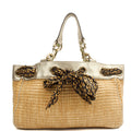 Gucci Tote Shoulder Bag in Neutral, Other — Front View