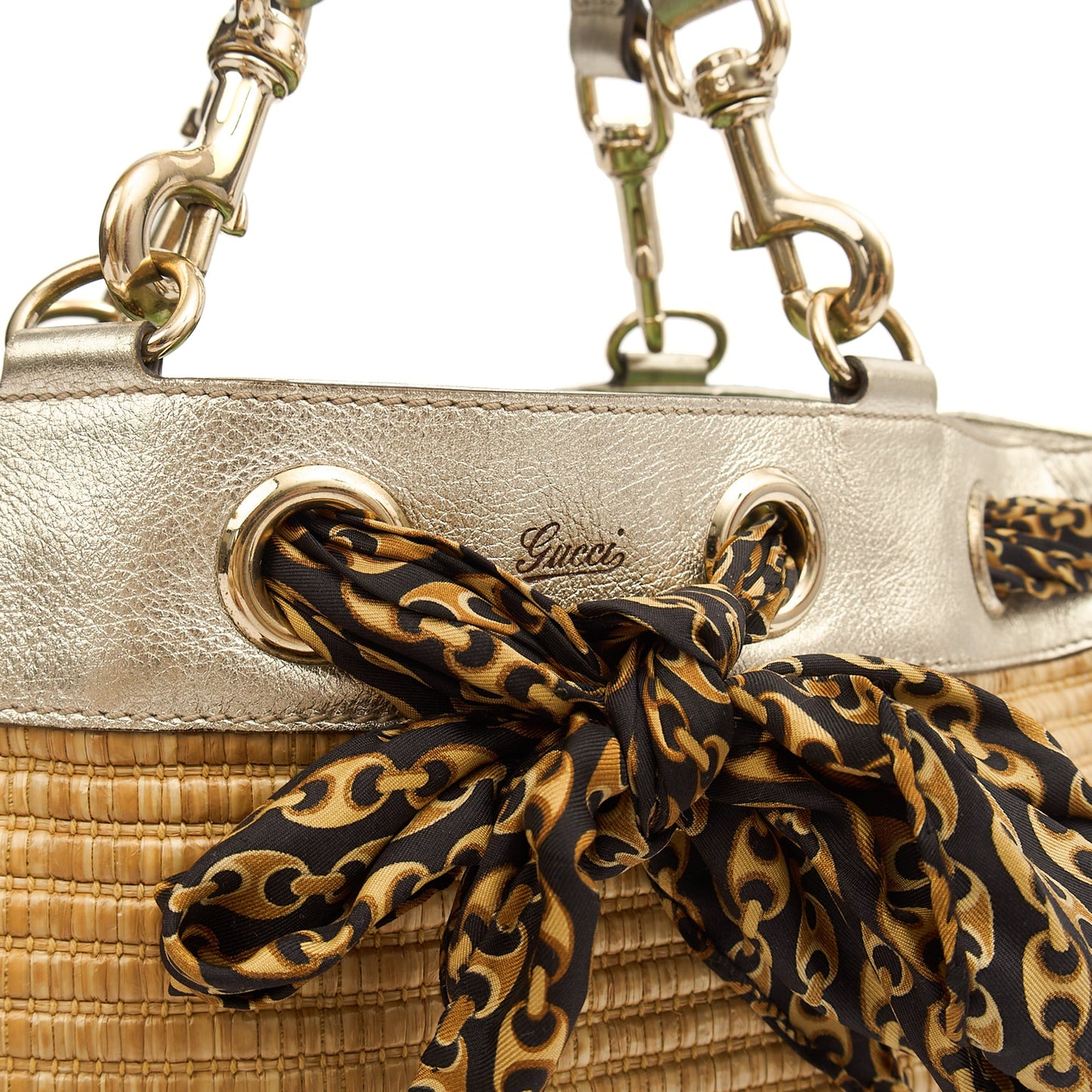 Gucci Tote Shoulder Bag in Neutral, Other — Alternate View 12