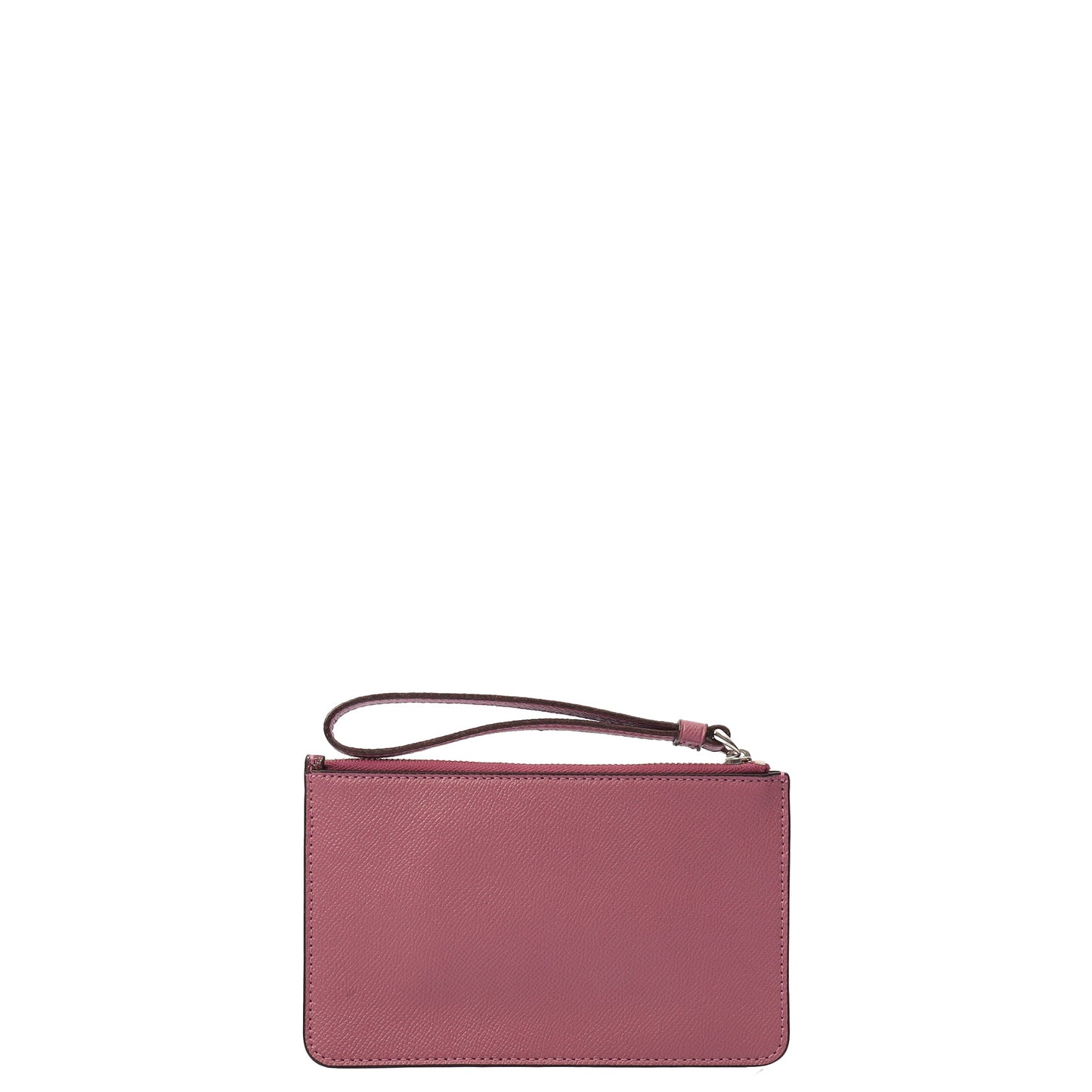 Coach Clutch Bow Wristlet in Purple, Leather — Back View