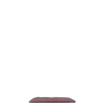 Coach Clutch Bow Wristlet in Purple, Leather — Top View