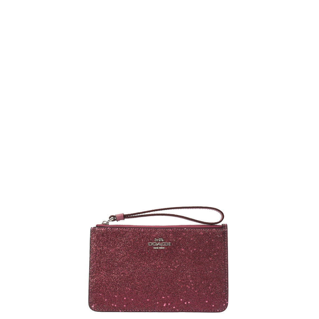 Coach Clutch Bow Wristlet in Purple, Leather — Alternate View 7