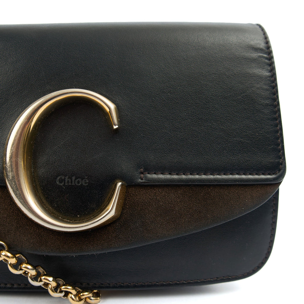 Chloe Cross Body Chloe C - Small in Black, Calfskin Leather — Alternate View 18