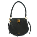 Mulberry Tote Iris Hobo - Mini in Black, Calfskin Leather — Front View