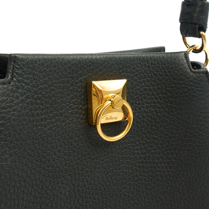 Mulberry Tote Iris Hobo - Mini in Black, Calfskin Leather — Alternate View 12
