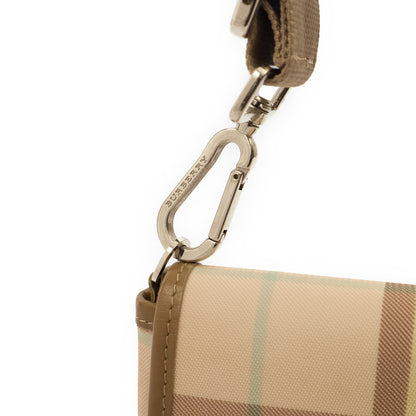 Burberry Shoulder Bag Shoulder Bag in Nova Check, Leather — Alternate View 18