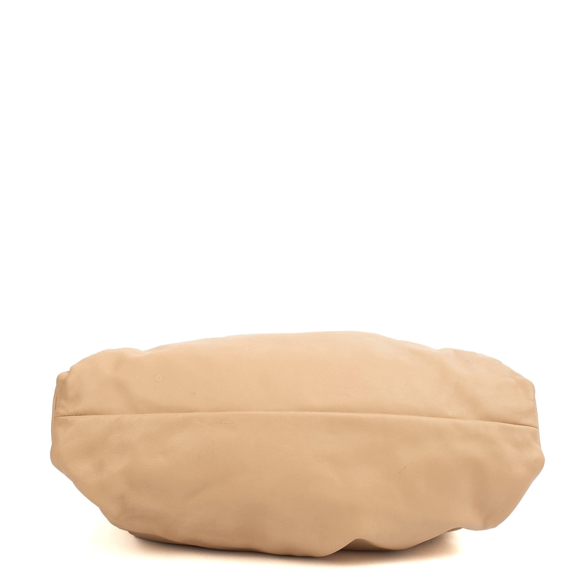Bottega Veneta Shoulder Bag Shoulder Pouch in Almond, Leather — Top View