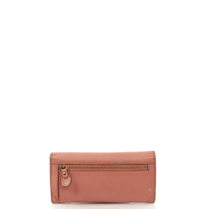 Chloe Purse Elsie Continental Flap Wallet in Nut, Calfskin Leather — Alternate View 11
