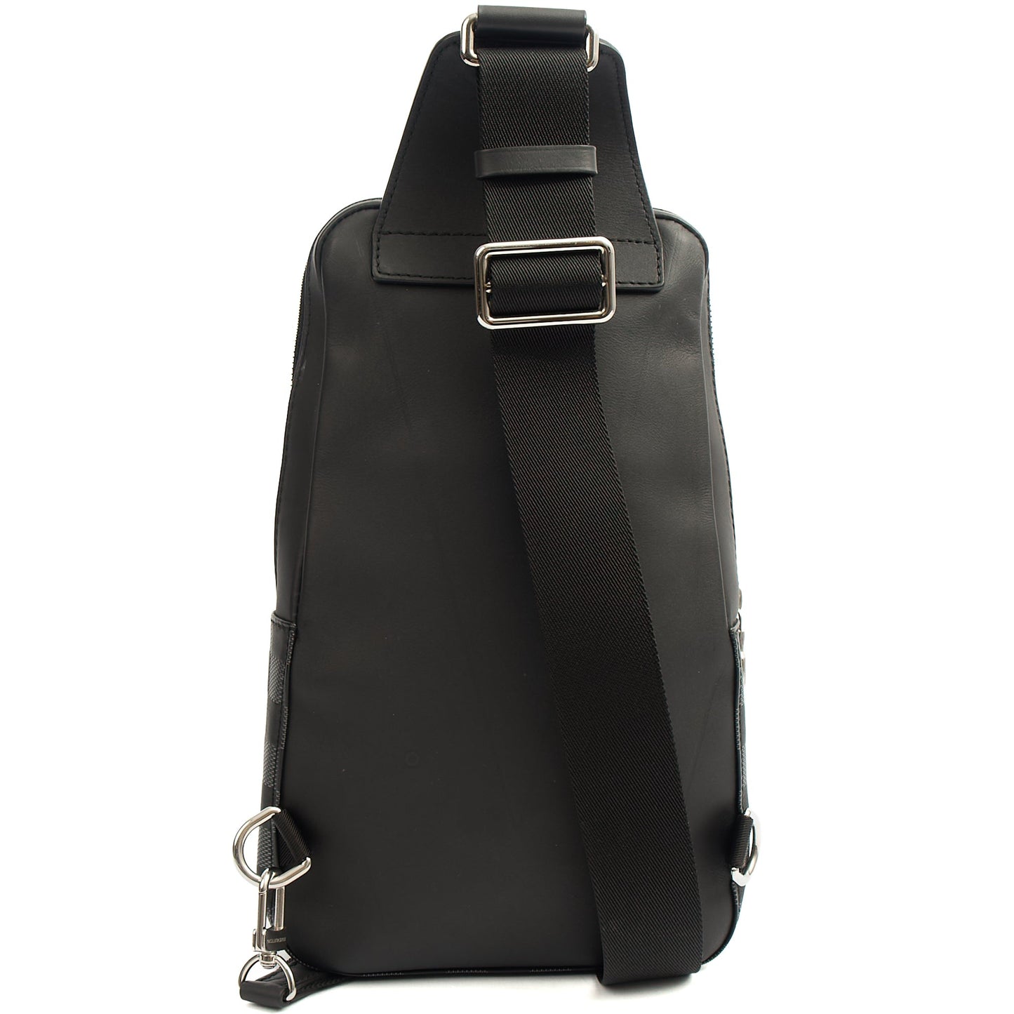 Louis Vuitton Cross Body Avenue Sling bag in Damier Graphite, Canvas — Back View