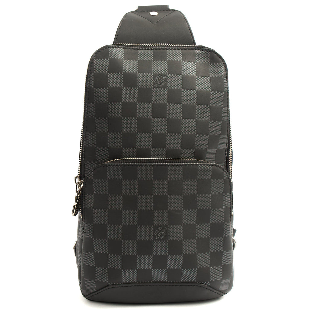Louis Vuitton Cross Body Avenue Sling bag in Damier Graphite, Canvas — Alternate View 15