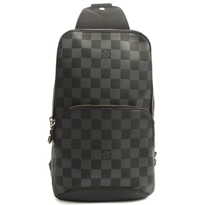 Louis Vuitton Cross Body Avenue Sling bag in Damier Graphite, Canvas — Alternate View 8