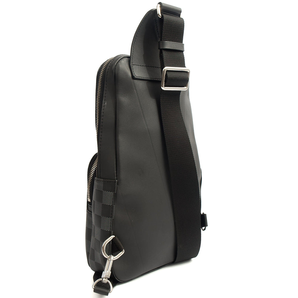 Louis Vuitton Cross Body Avenue Sling bag in Damier Graphite, Canvas — Alternate View 9