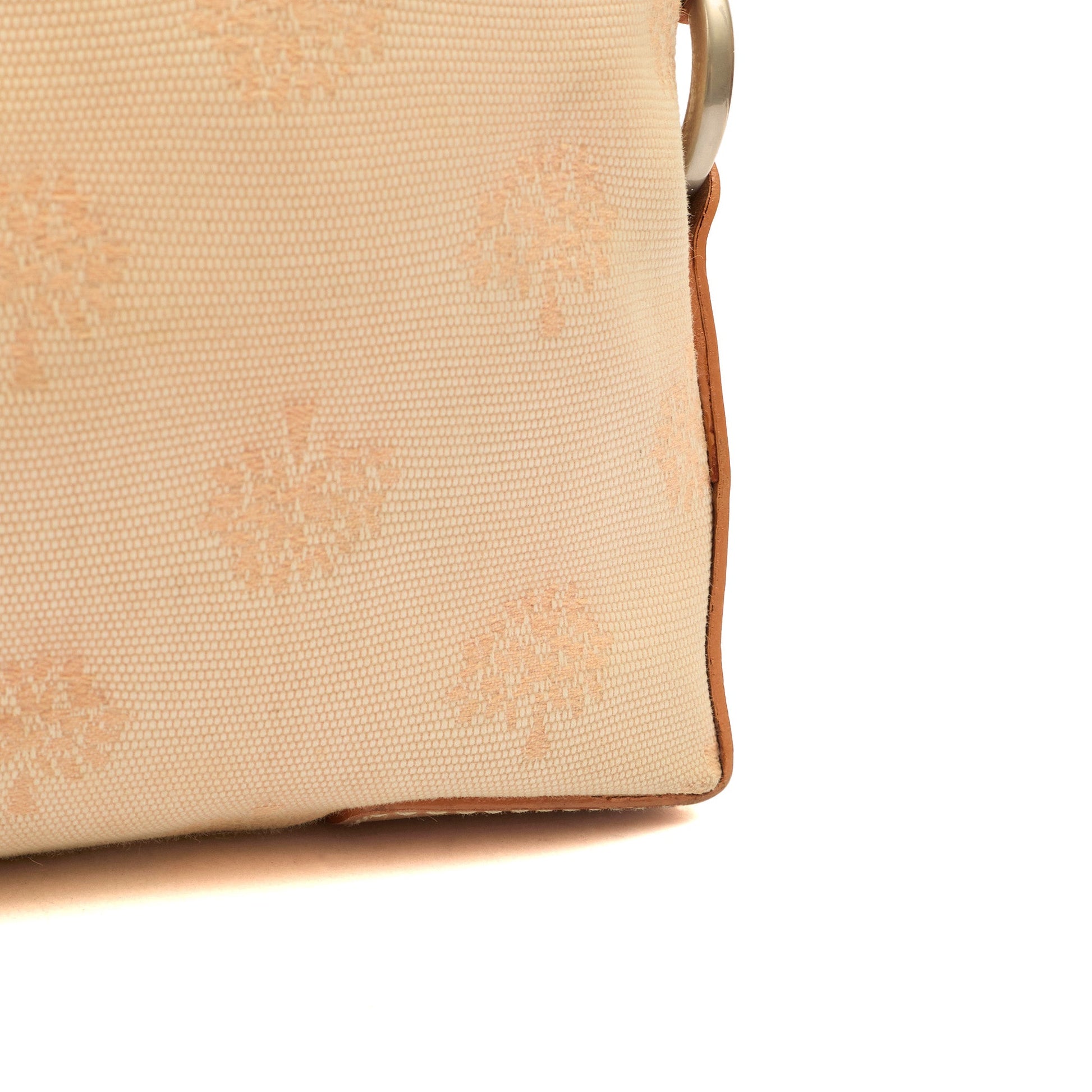 Mulberry Shoulder Bag Vintage Shoulder Bag in Neutral, Canvas — Lifestyle View