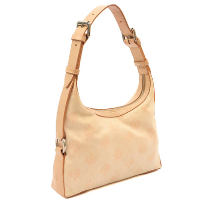 Mulberry Shoulder Bag Vintage Shoulder Bag in Neutral, Canvas — Alternate View 14