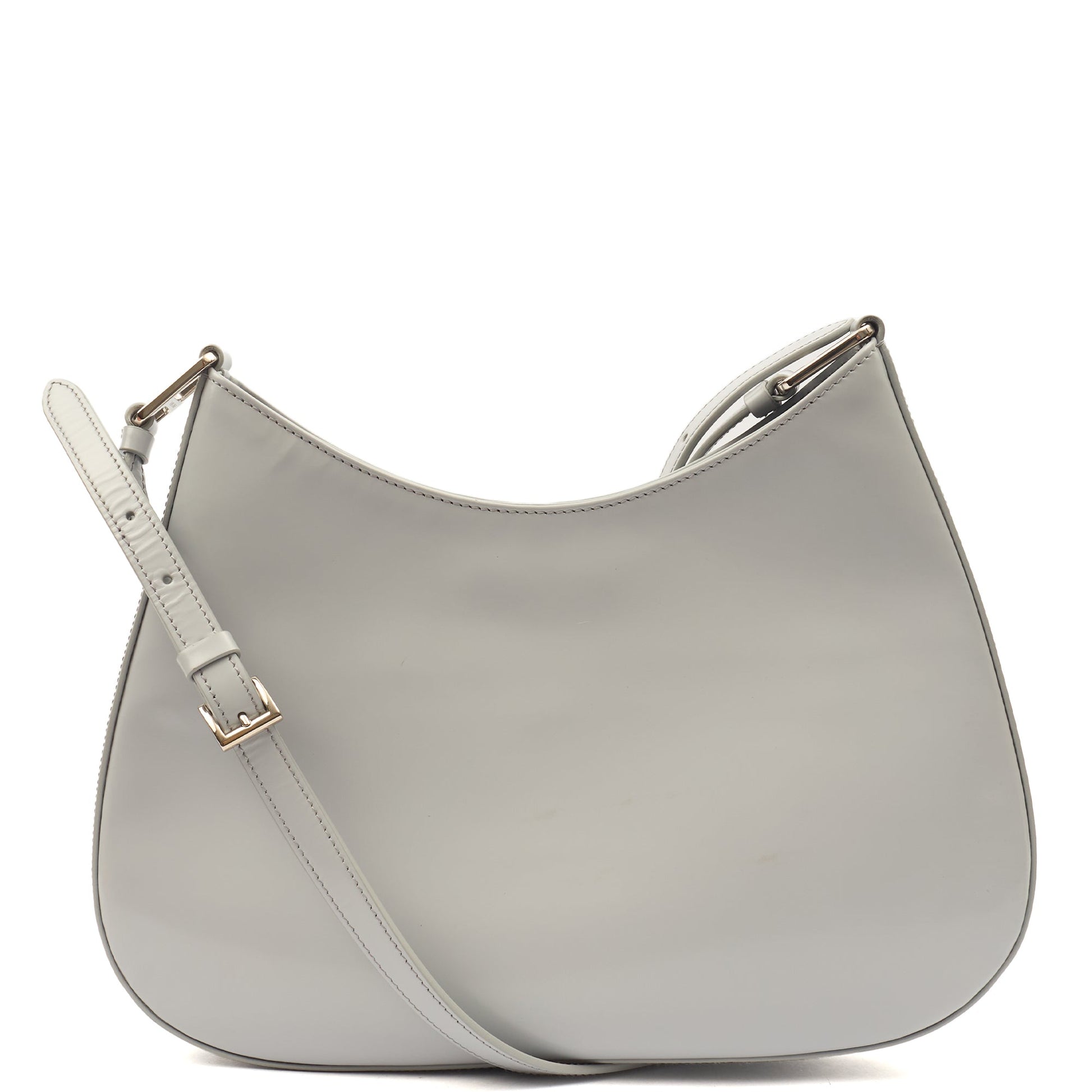 Prada Shoulder Bag Cleo Shoulder Bag in Cornflour Blue, Leather — Top View