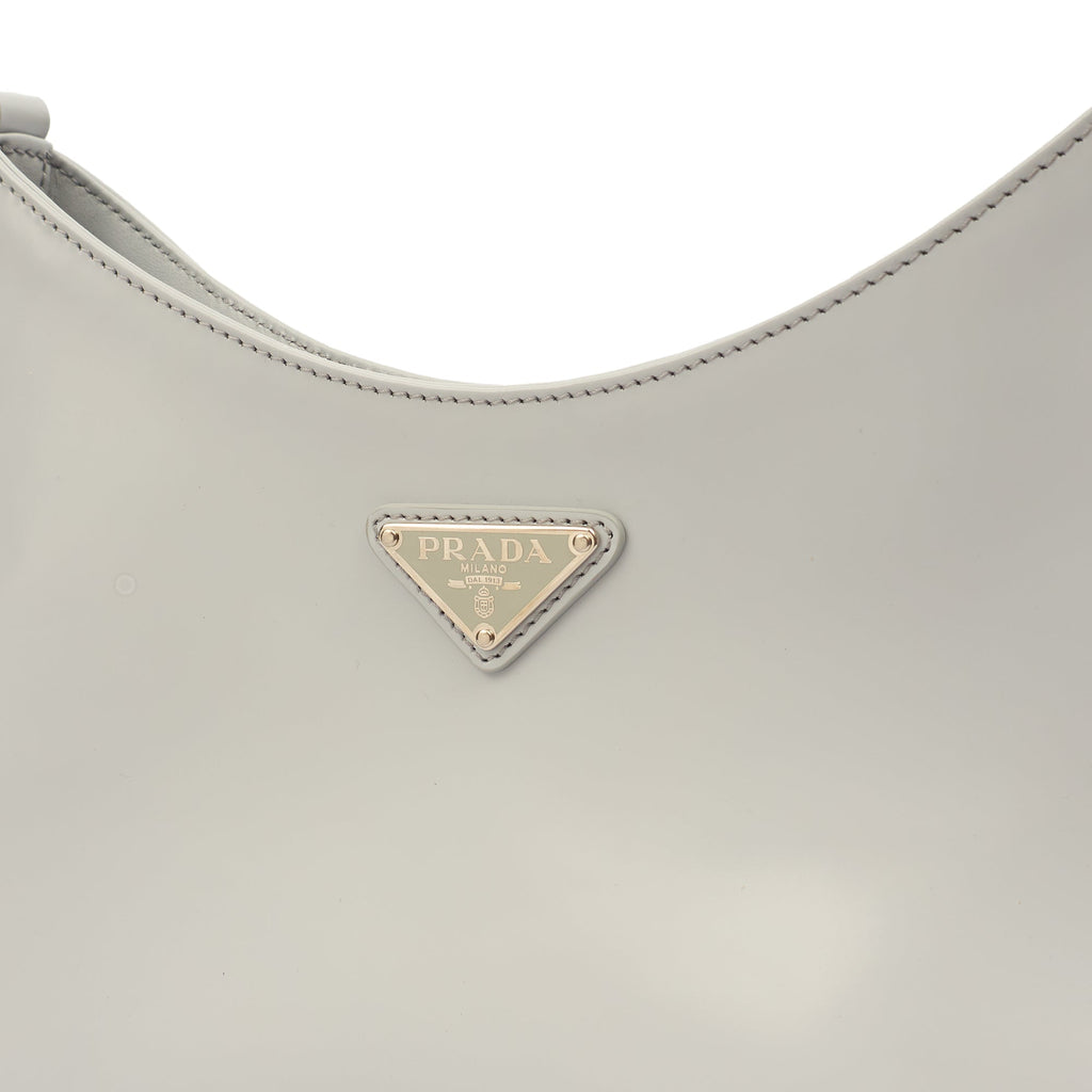 Prada Shoulder Bag Cleo Shoulder Bag in Cornflour Blue, Leather — Lifestyle View