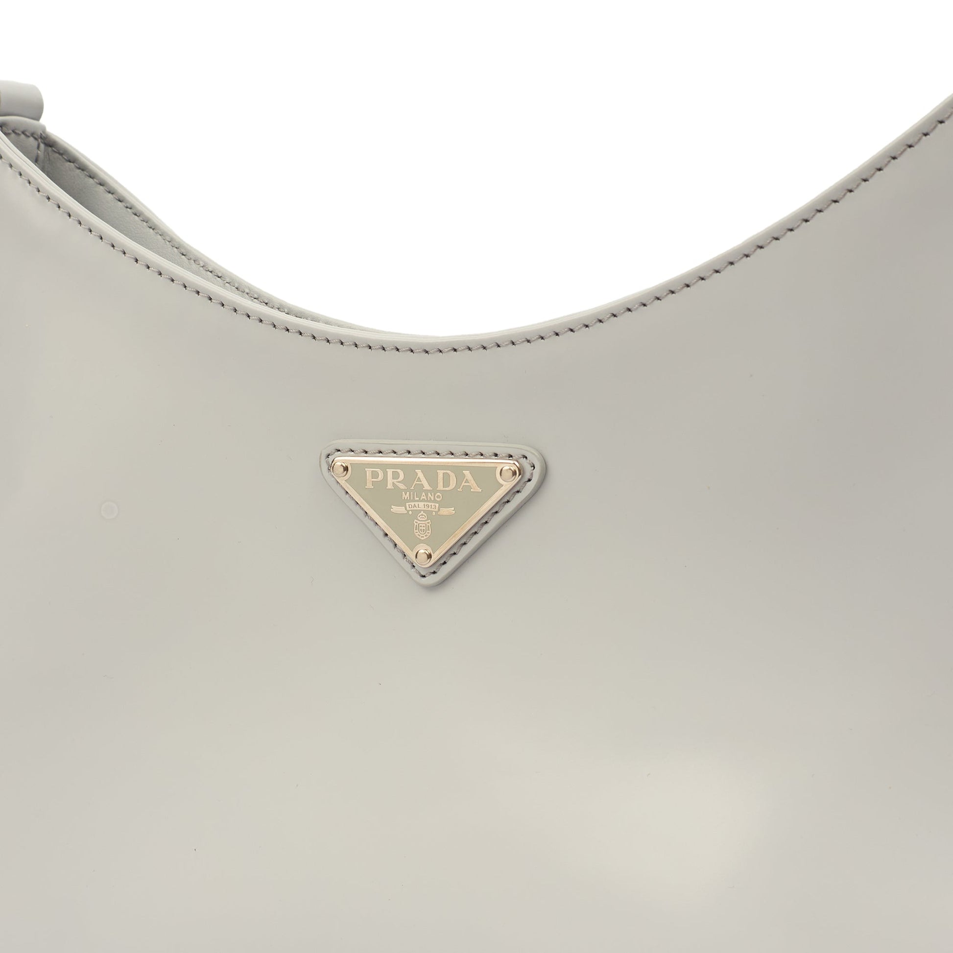 Prada Shoulder Bag Cleo Shoulder Bag in Cornflour Blue, Leather — Lifestyle View
