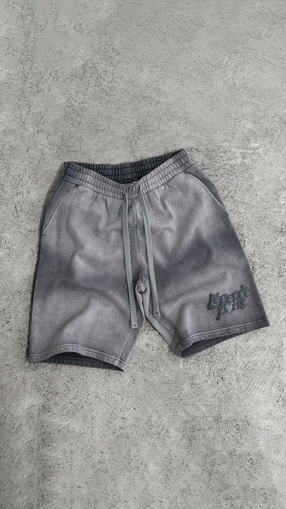 Legende Paris LND GRADIENT SHORT - CHARCOAL WASHED — XS — Detail View