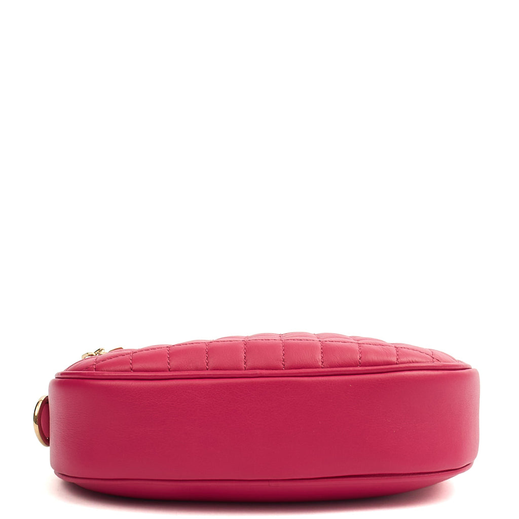 Celine Cross Body C Charm Clucth in Pink, Box Calfskin — Alternate View 10