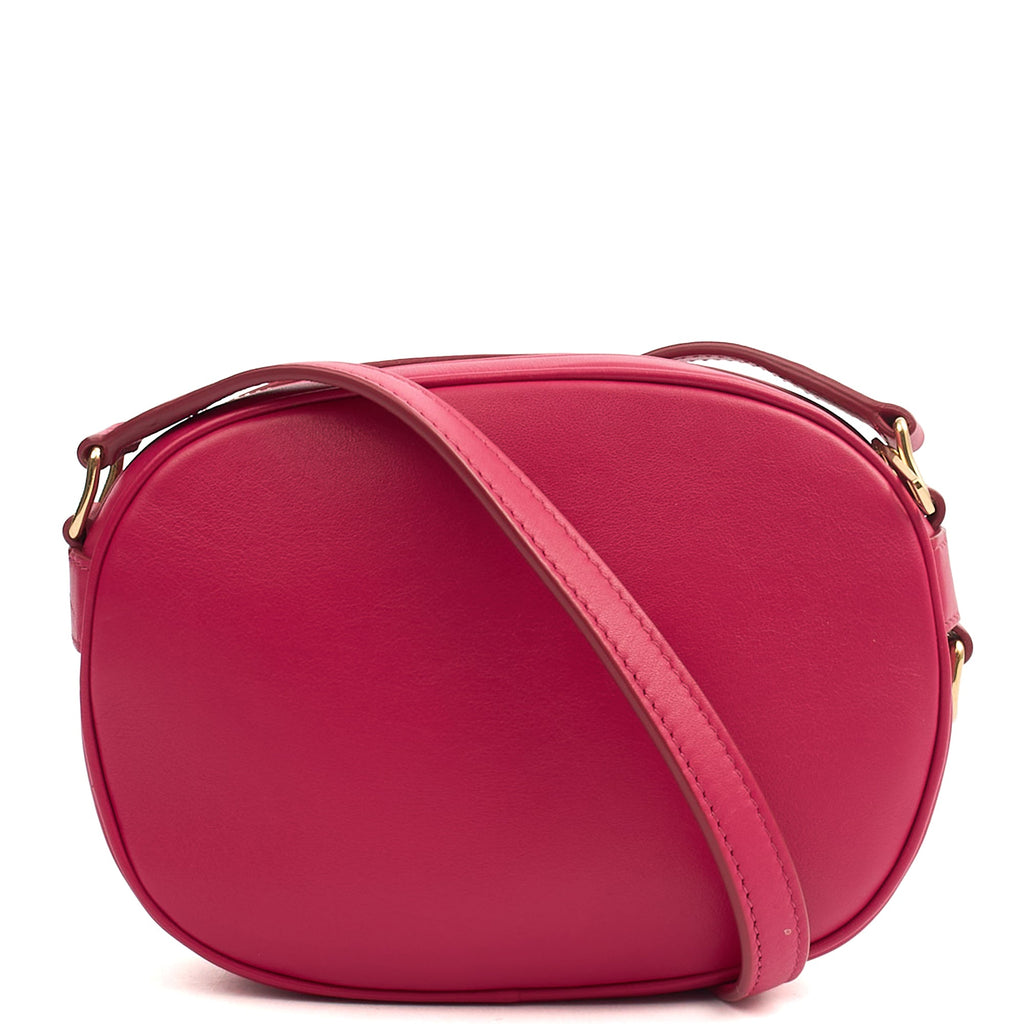 Celine Cross Body C Charm Clucth in Pink, Box Calfskin — Alternate View 15