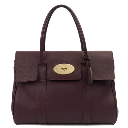 Mulberry Tote Bayswater Heritage in Purple, Calfskin Leather — Alternate View 7