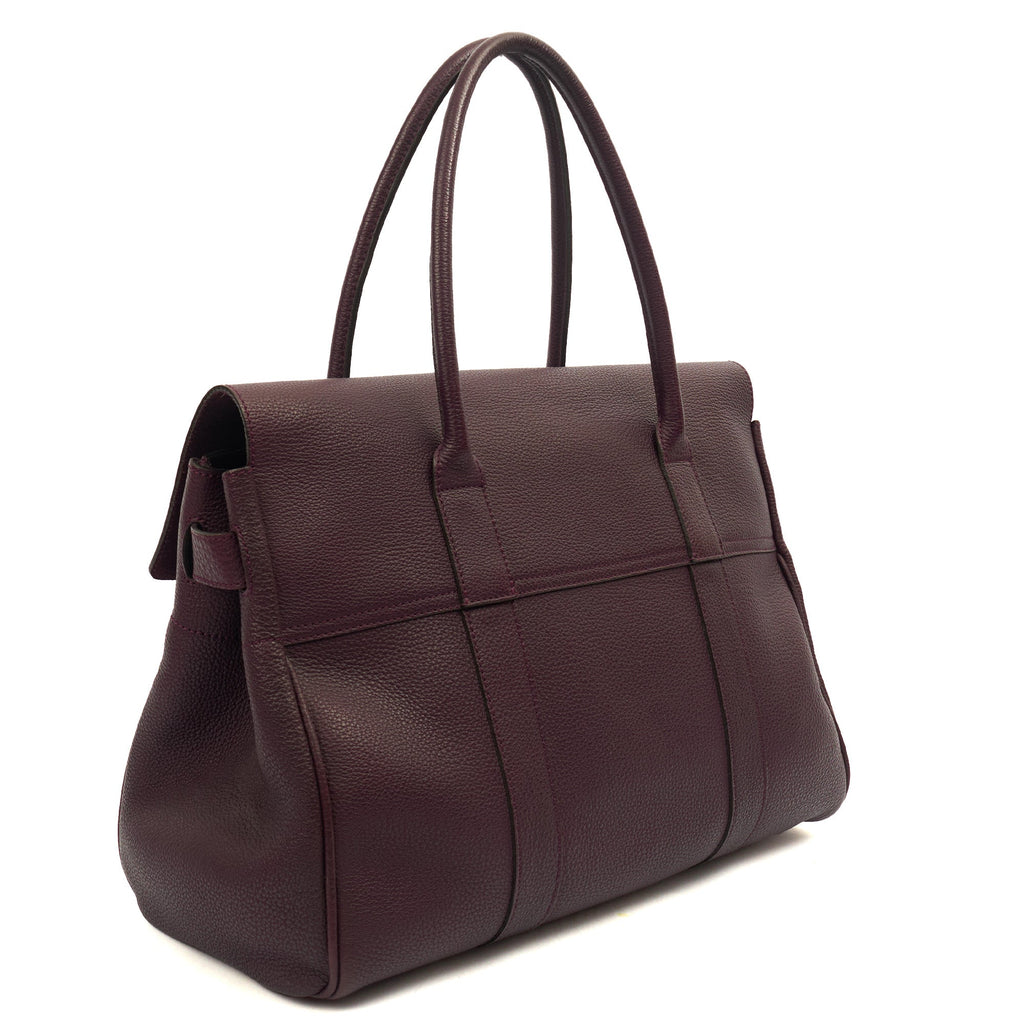 Mulberry Tote Bayswater Heritage in Purple, Calfskin Leather — Alternate View 9
