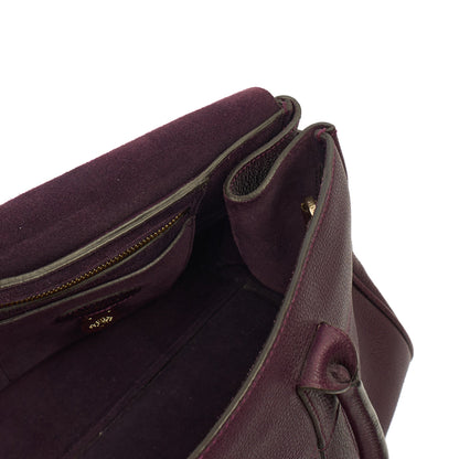Mulberry Tote Bayswater Heritage in Purple, Calfskin Leather — Lifestyle View