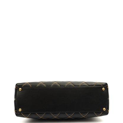 Chanel Shoulder Bag Shoulder Bag in Black, Lambskin Leather — Alternate View 14