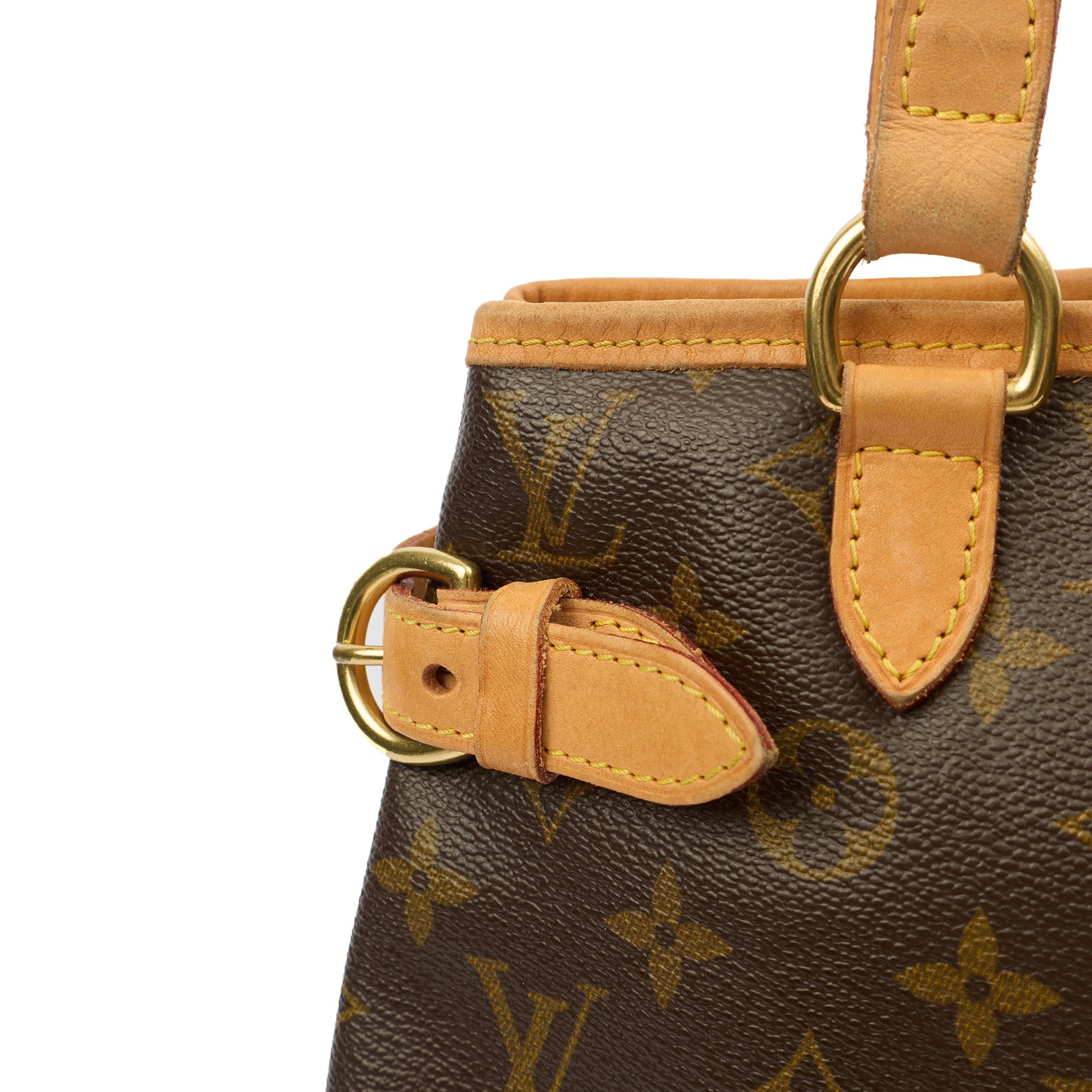 Louis Vuitton Tote Batignolles Vertical PM in Brown, Leather — Alternate View 13