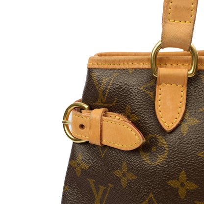 Louis Vuitton Tote Batignolles Vertical PM in Brown, Leather — Alternate View 13