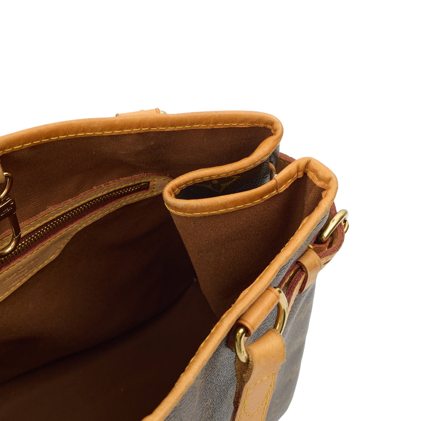 Louis Vuitton Tote Batignolles Vertical PM in Brown, Leather — Alternate View 14
