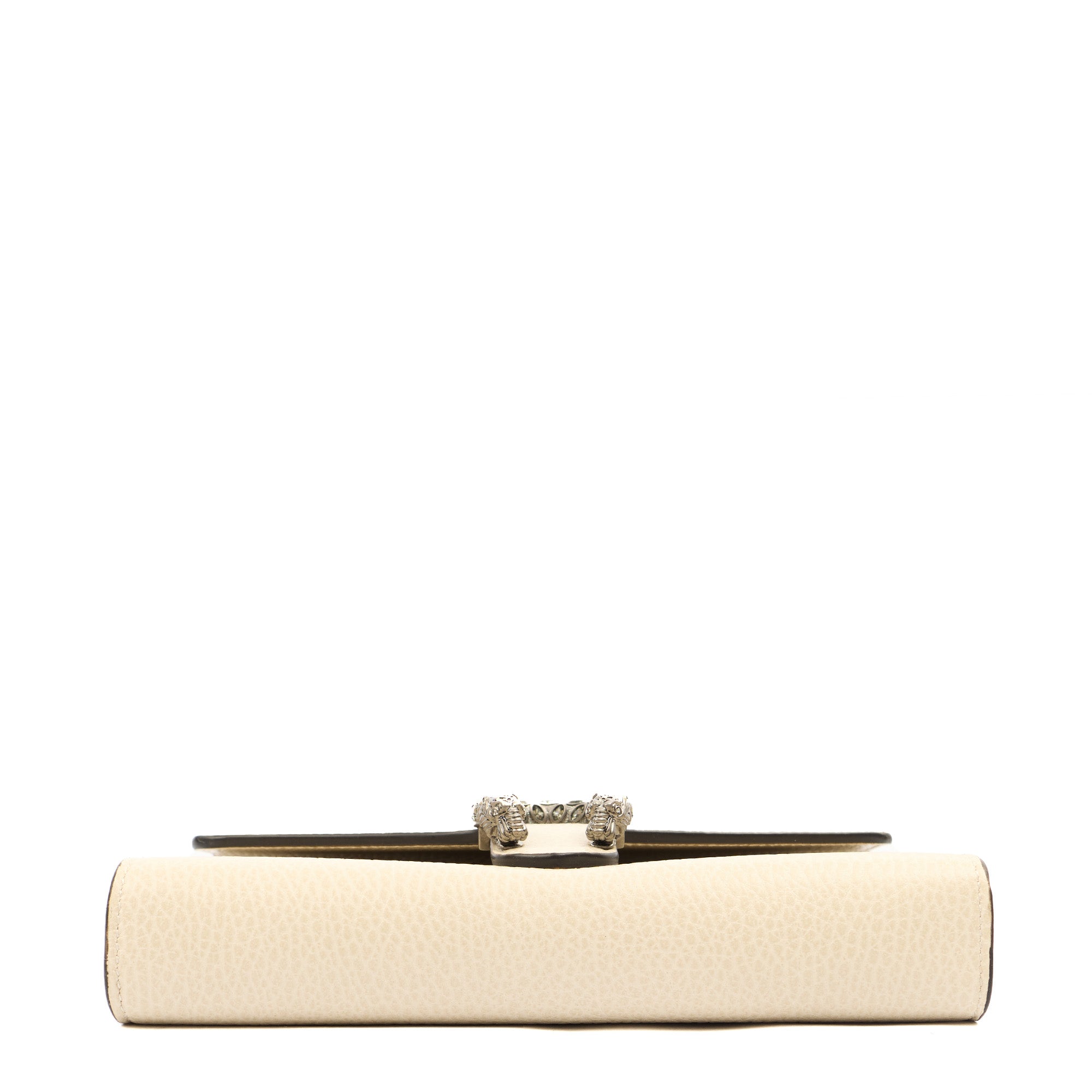 Gucci Cross Body Dionysus Chain Wallet in Cream, Leather — Alternate View 13