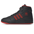 KSI x adidas Forum High 'Black Red Paisley' — UK 3.5 | EU 36 | US 4 — Front View