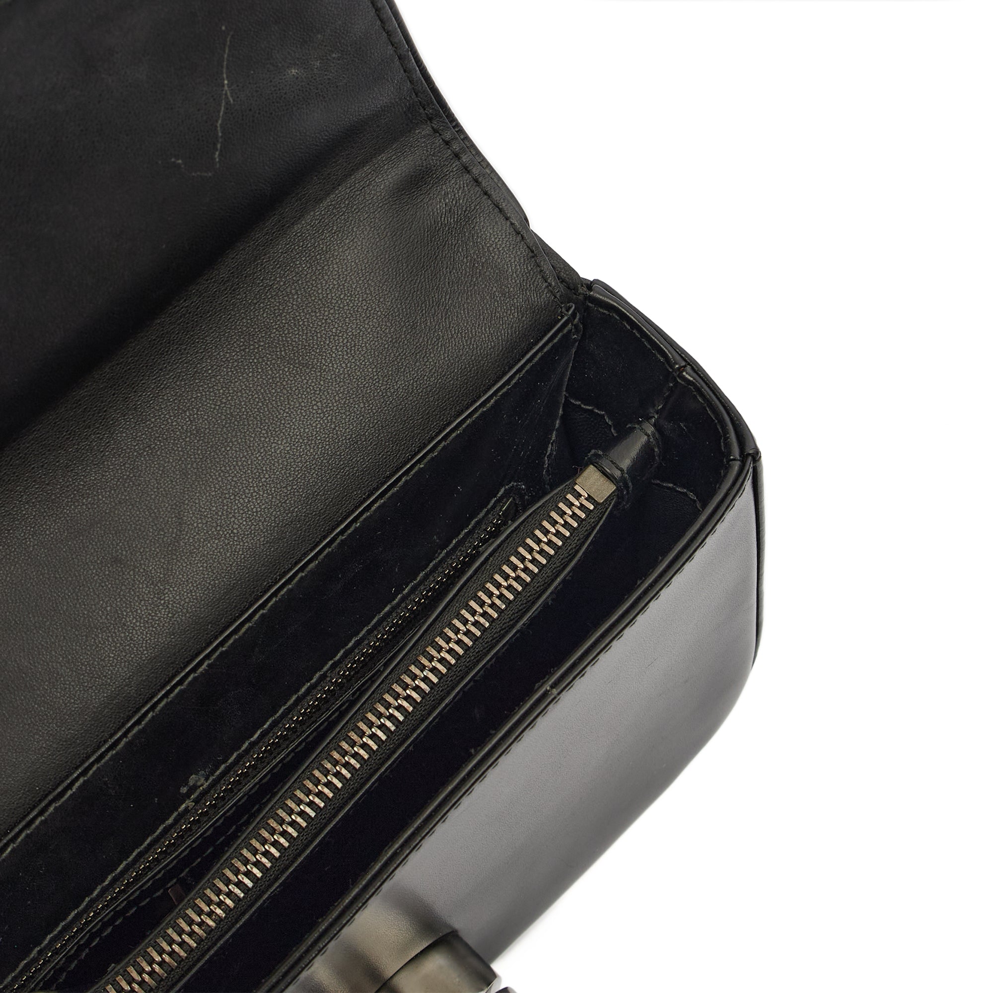 Christian Dior Shoulder Bag Shoulder Bag in Black, Leather — Alternate View 17