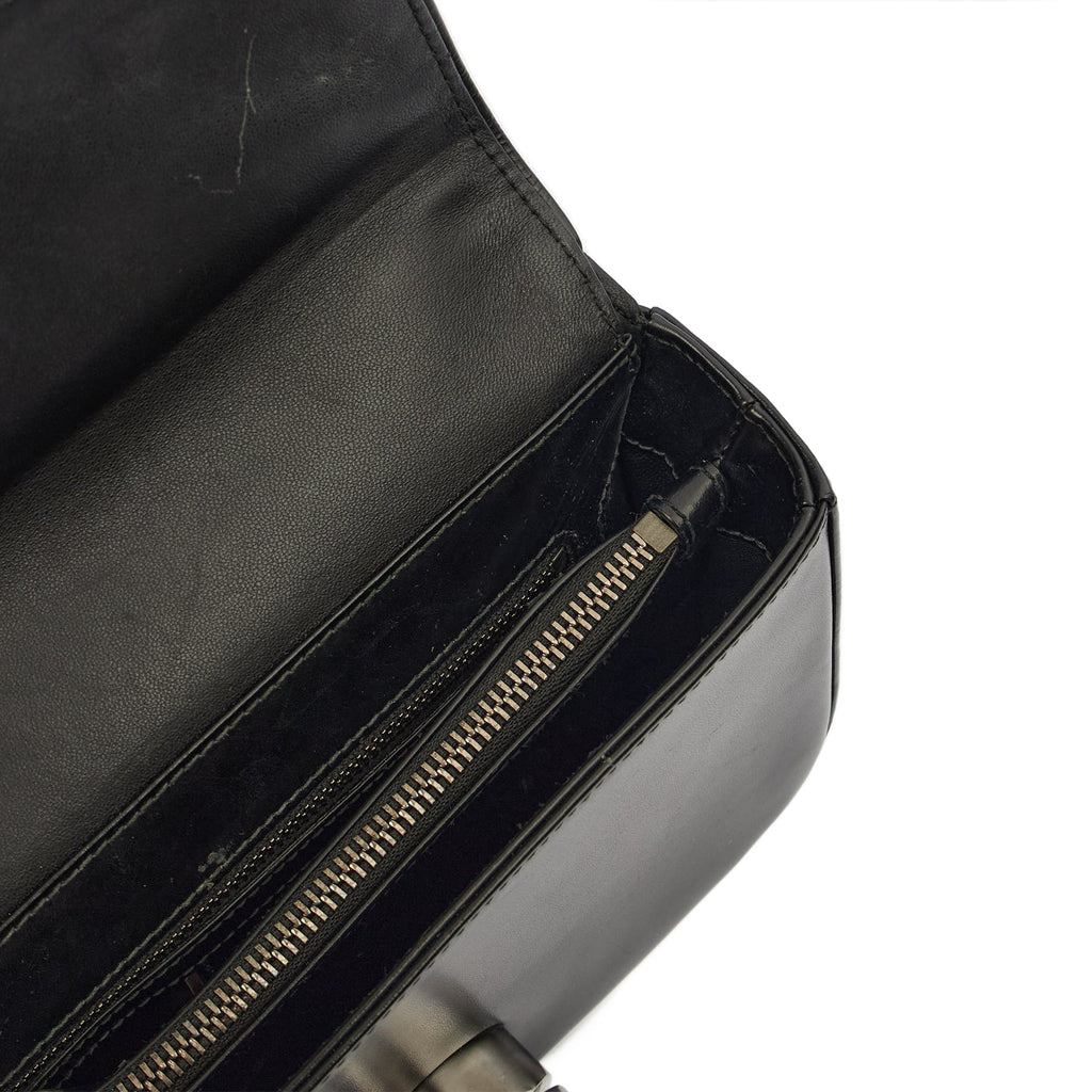 Christian Dior Shoulder Bag Shoulder Bag in Black, Leather — Alternate View 11
