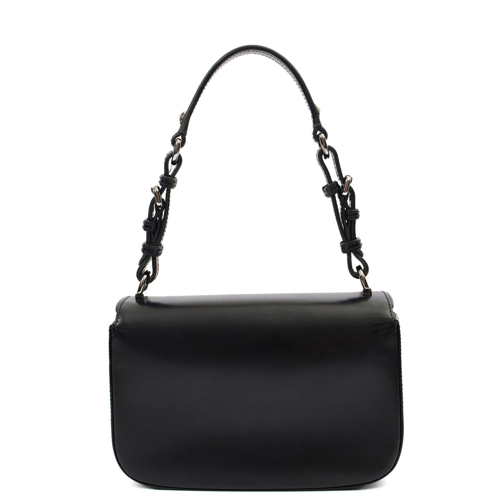 Christian Dior Shoulder Bag Shoulder Bag in Black, Leather — Back View