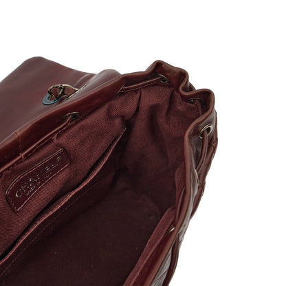 Chanel Backpack Backpack in Red, Calfskin Leather — Alternate View 11