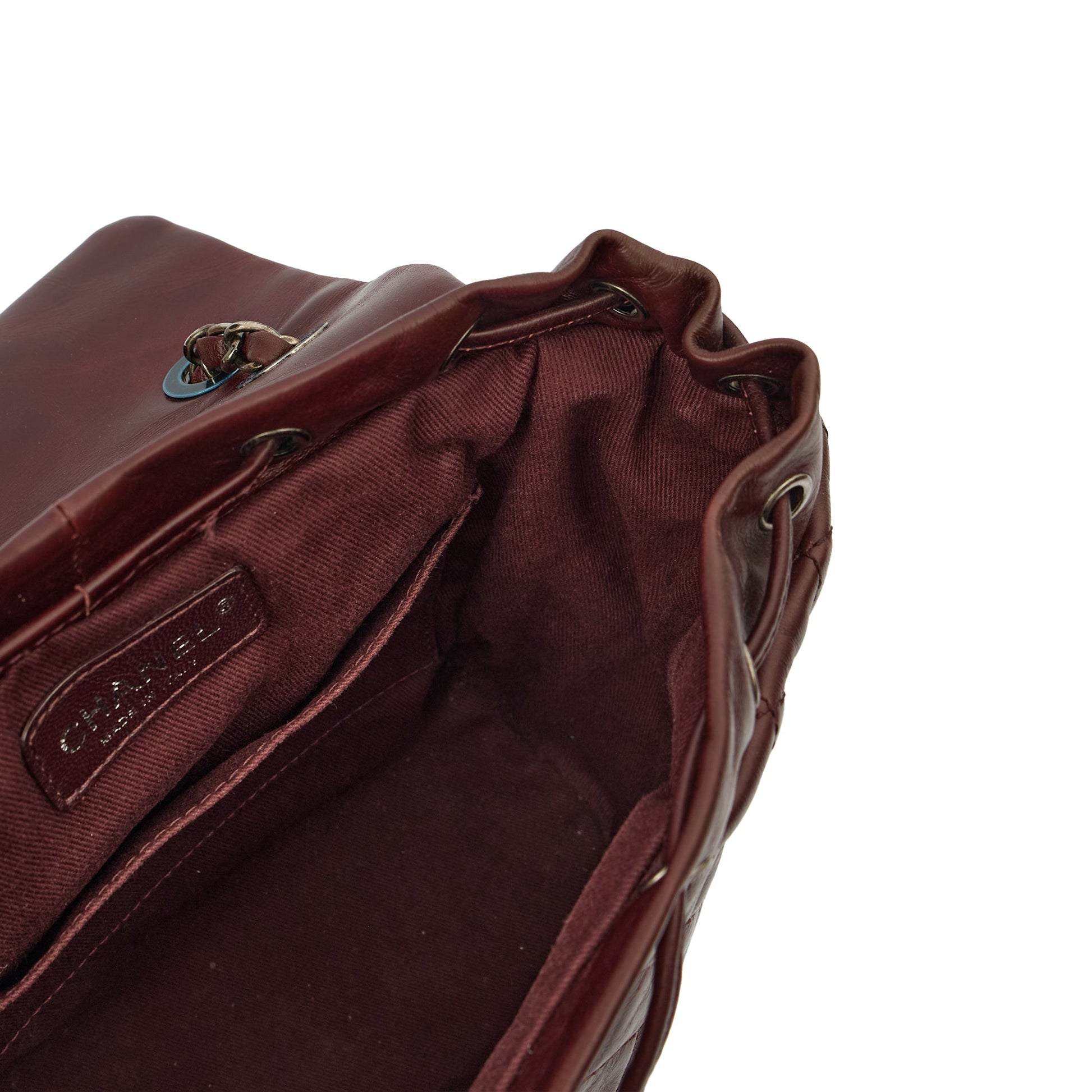 Chanel Backpack Backpack in Red, Calfskin Leather — Alternate View 33