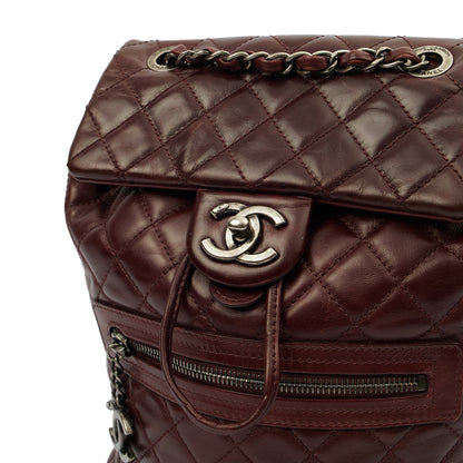 Chanel Backpack Backpack in Red, Calfskin Leather — Alternate View 28
