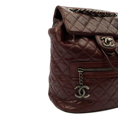 Chanel Backpack Backpack in Red, Calfskin Leather — Alternate View 27