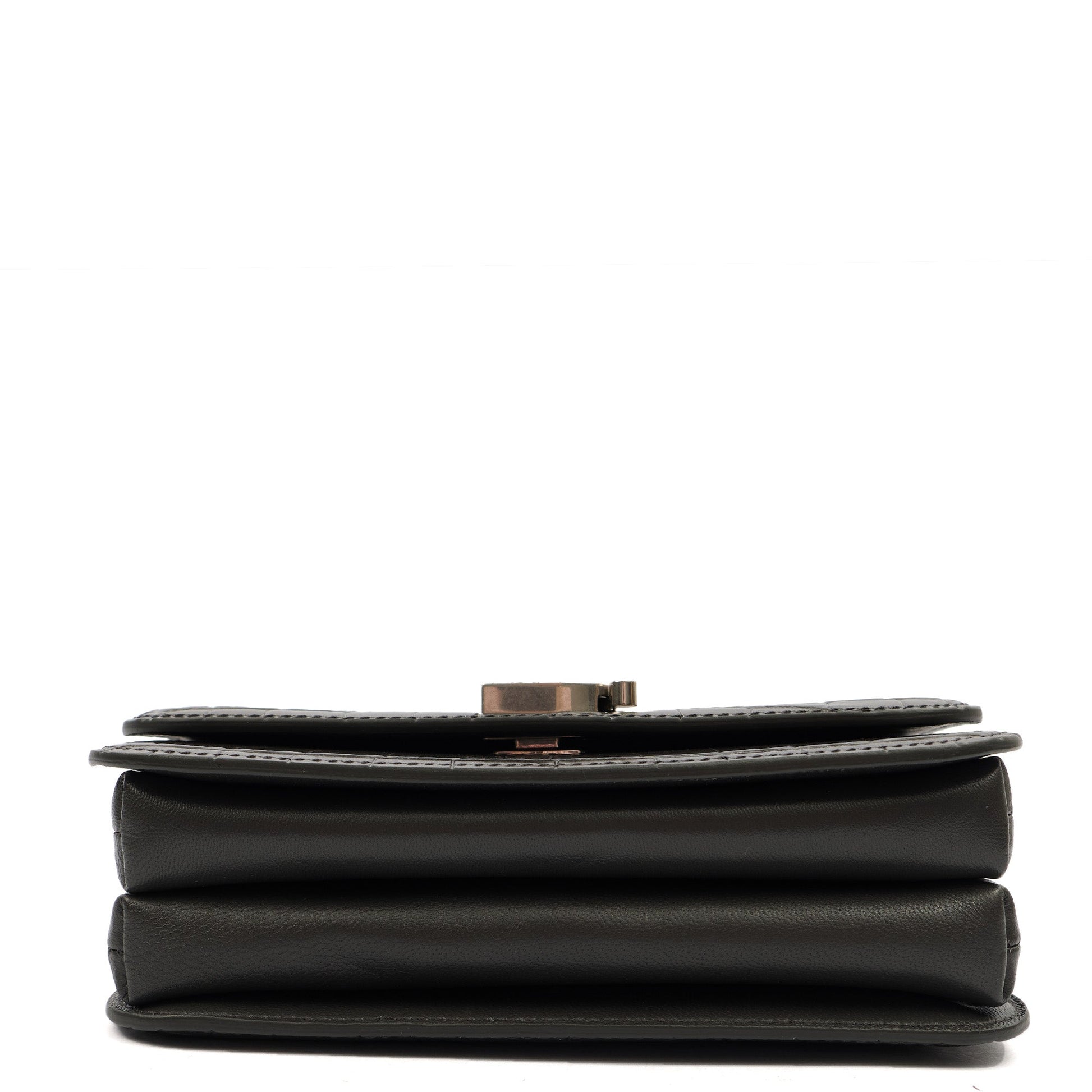 Balenciaga Cross Body B. Crossbody in Grey, Exotic Effect Leather — Alternate View 16