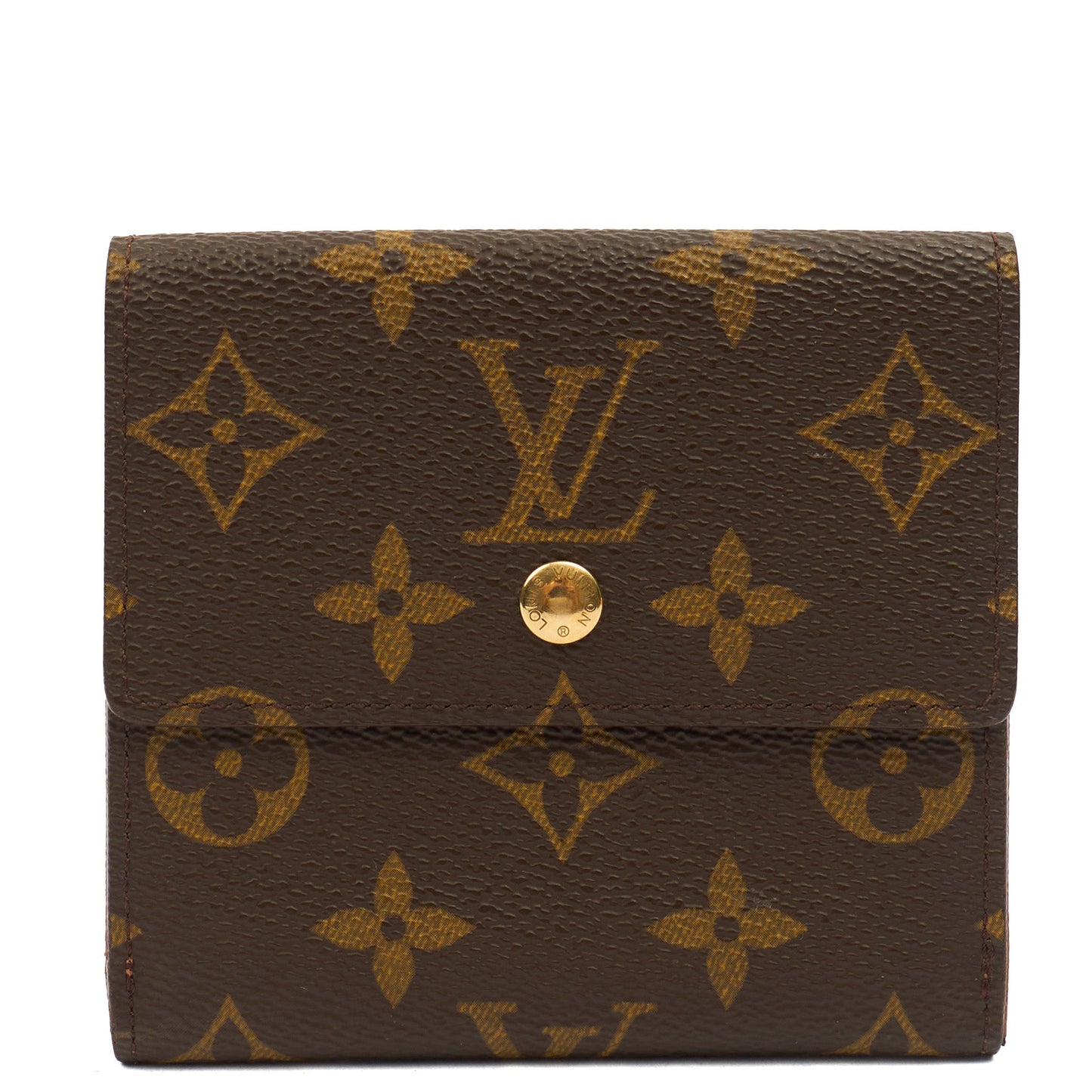 Louis Vuitton Purse Josephine Wallet in Monogram, Canvas — Front View