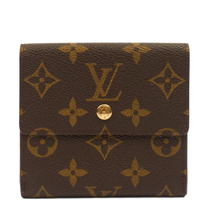 Louis Vuitton Purse Josephine Wallet in Monogram, Canvas — Front View