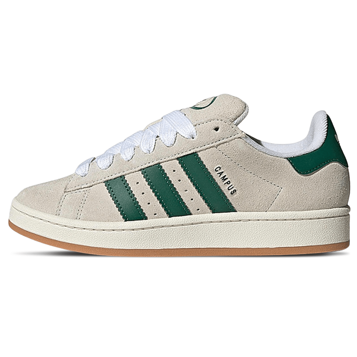 adidas Campus 00s Wmns 'Crystal White Dark Green' — UK 3.5 | EU 36 | US 5.5 — Front View