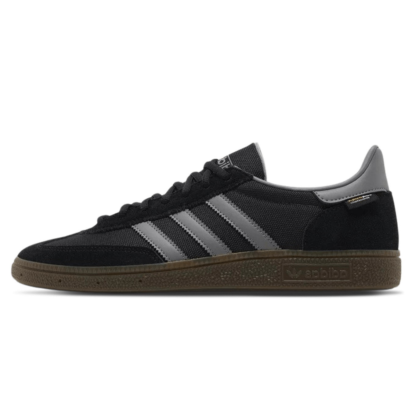 adidas Handball Spezial 'Black Grey Gum' — UK 3.5 | EU 36 | US 4 — Front View